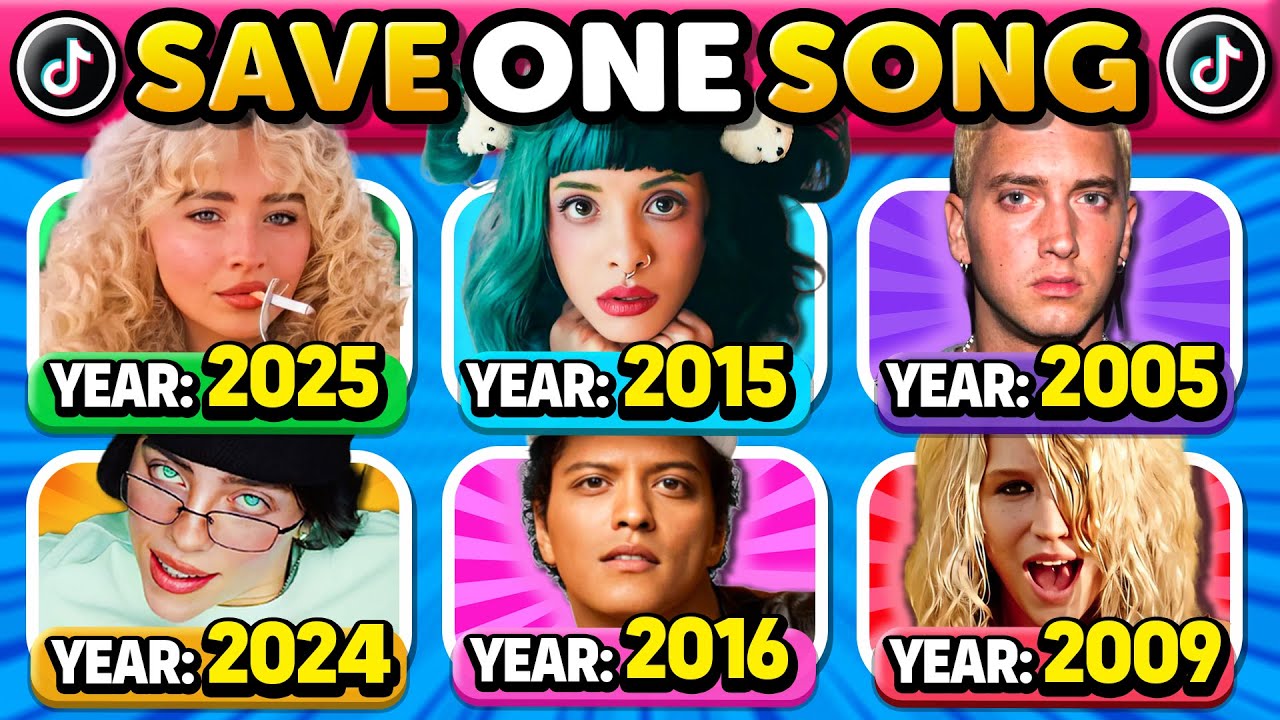 Ultimate 2000-2025 Song Challenge: Save Your Favorite Hits