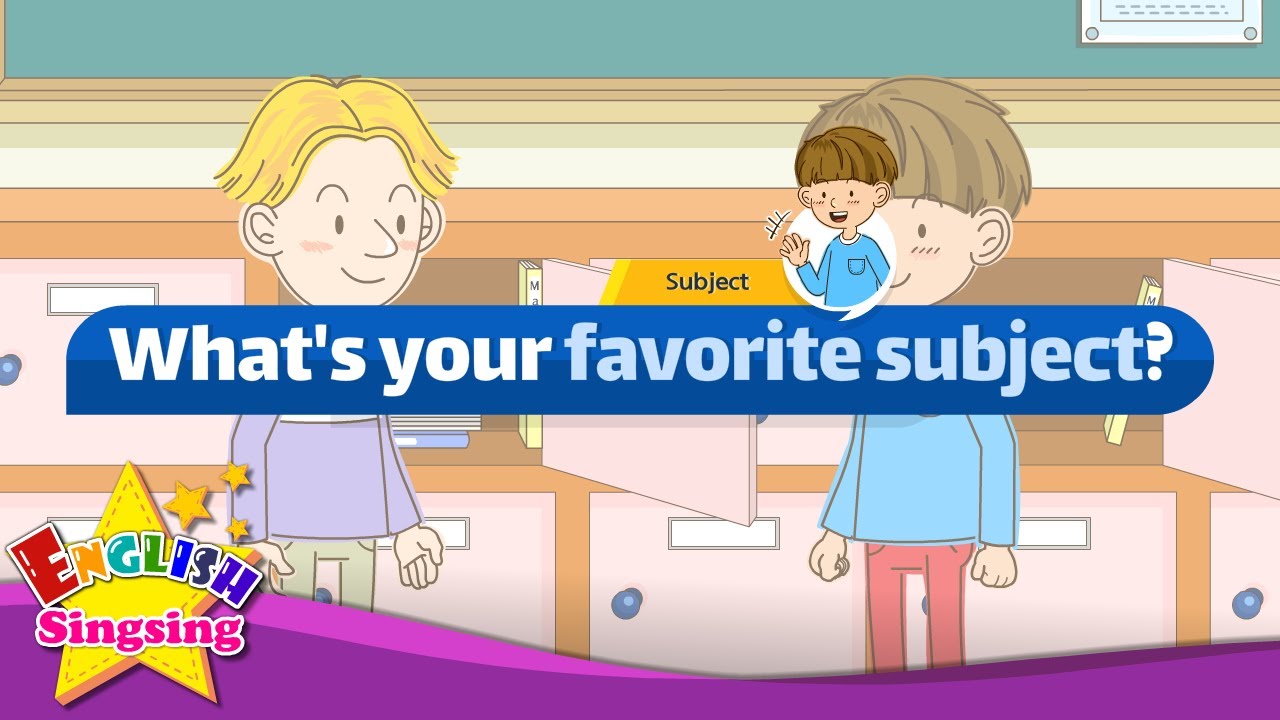 Talk About School Subjects: English Dialogue Practice