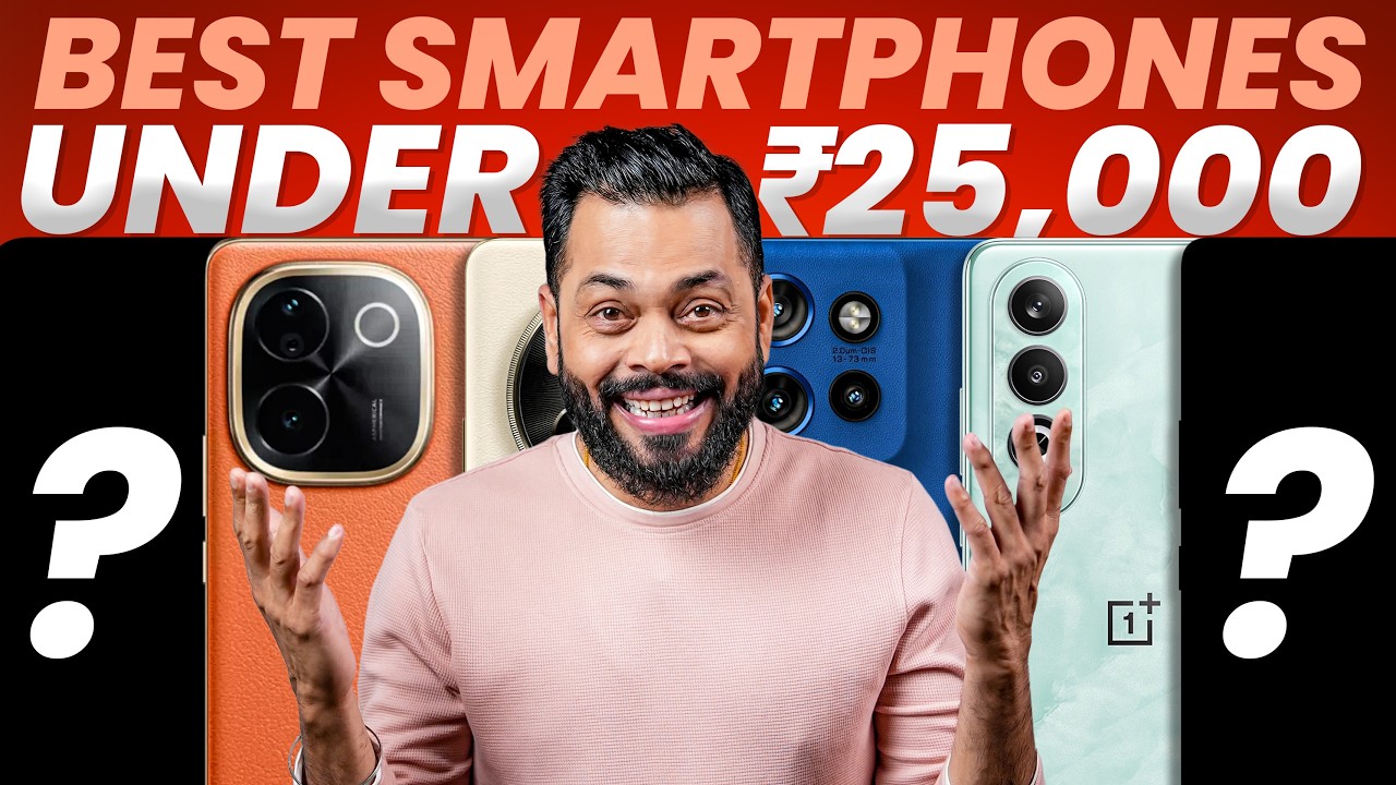 Best Smartphones Under ₹25K in India: Expert Category Picks (2024)