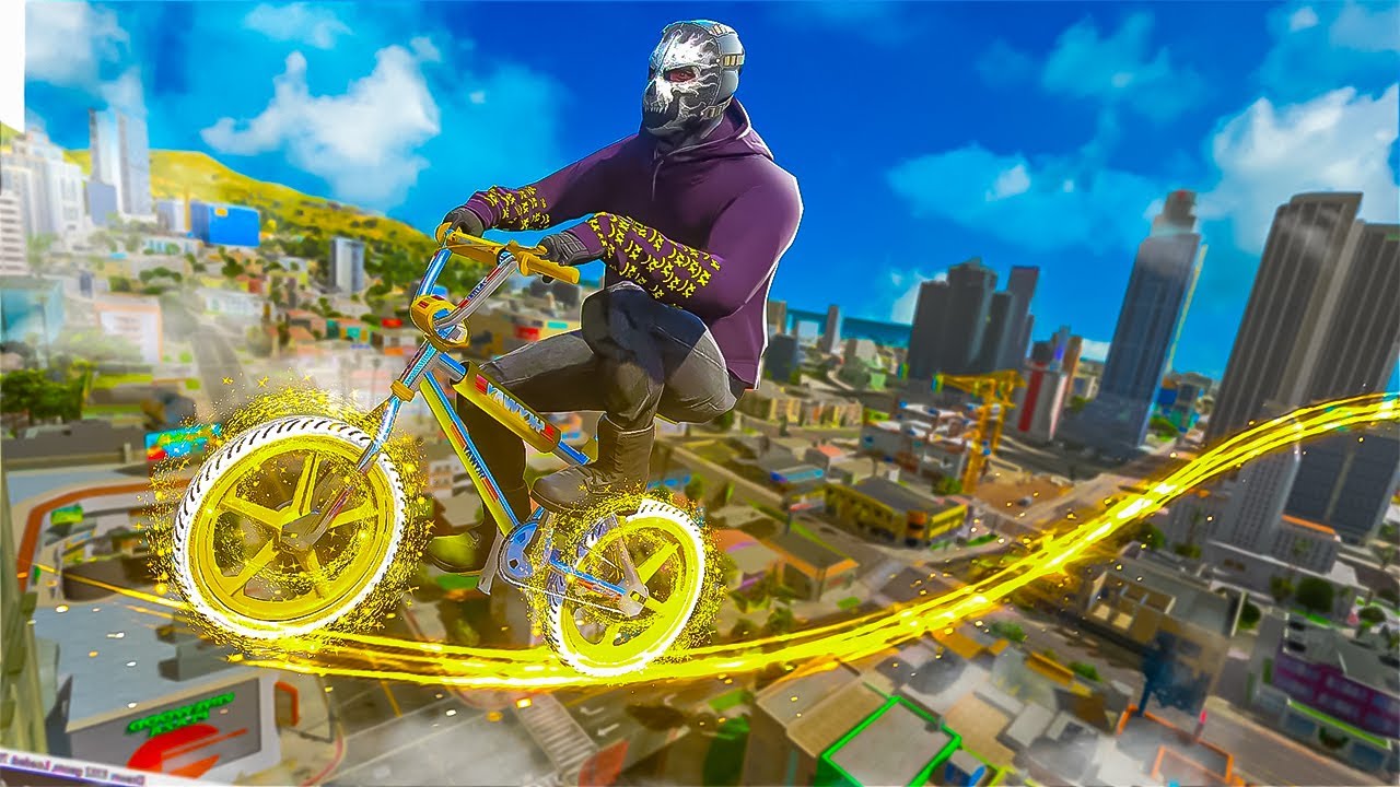 GTA V BMX Stunt Mastery: Physics, Tricks & Police Escapes