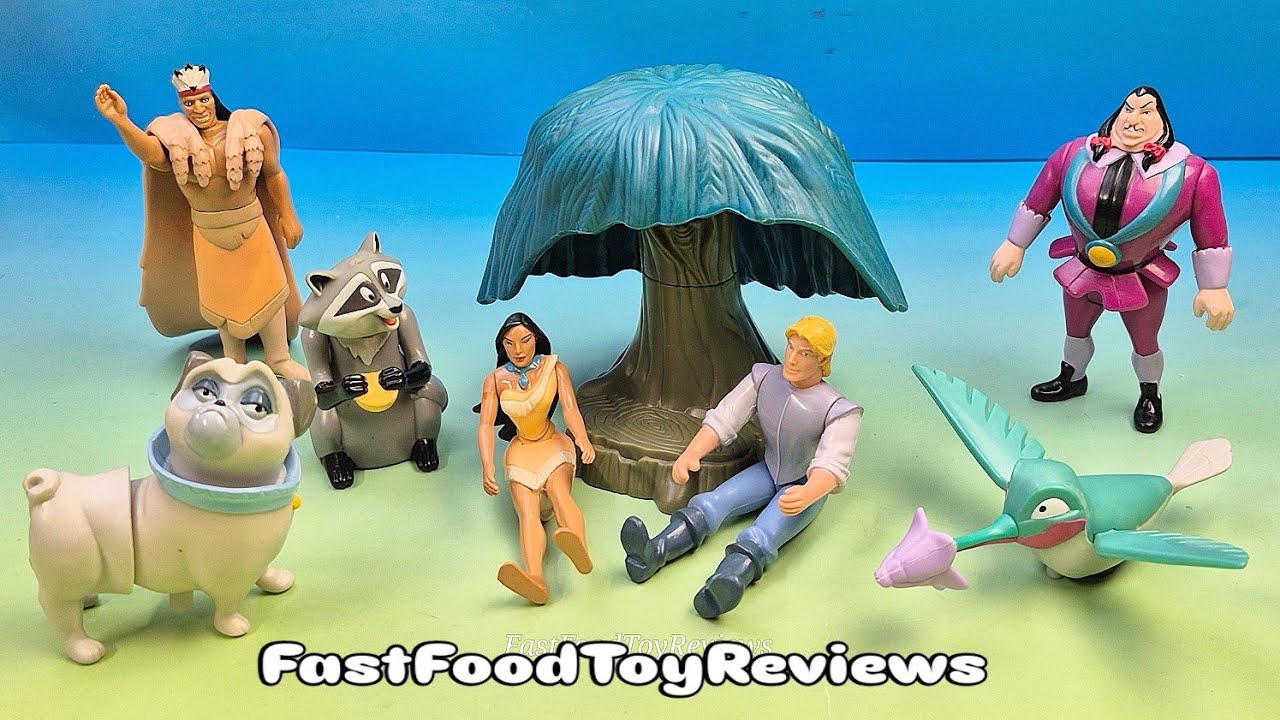 1995 Pocahontas Burger King Toys: Collector's Review & Guide