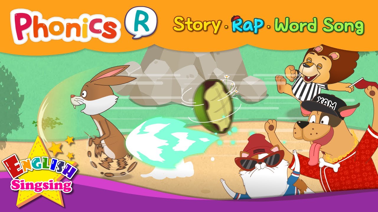 Teach Phonics R Sounds with Rabbit & Turtle Story Activities