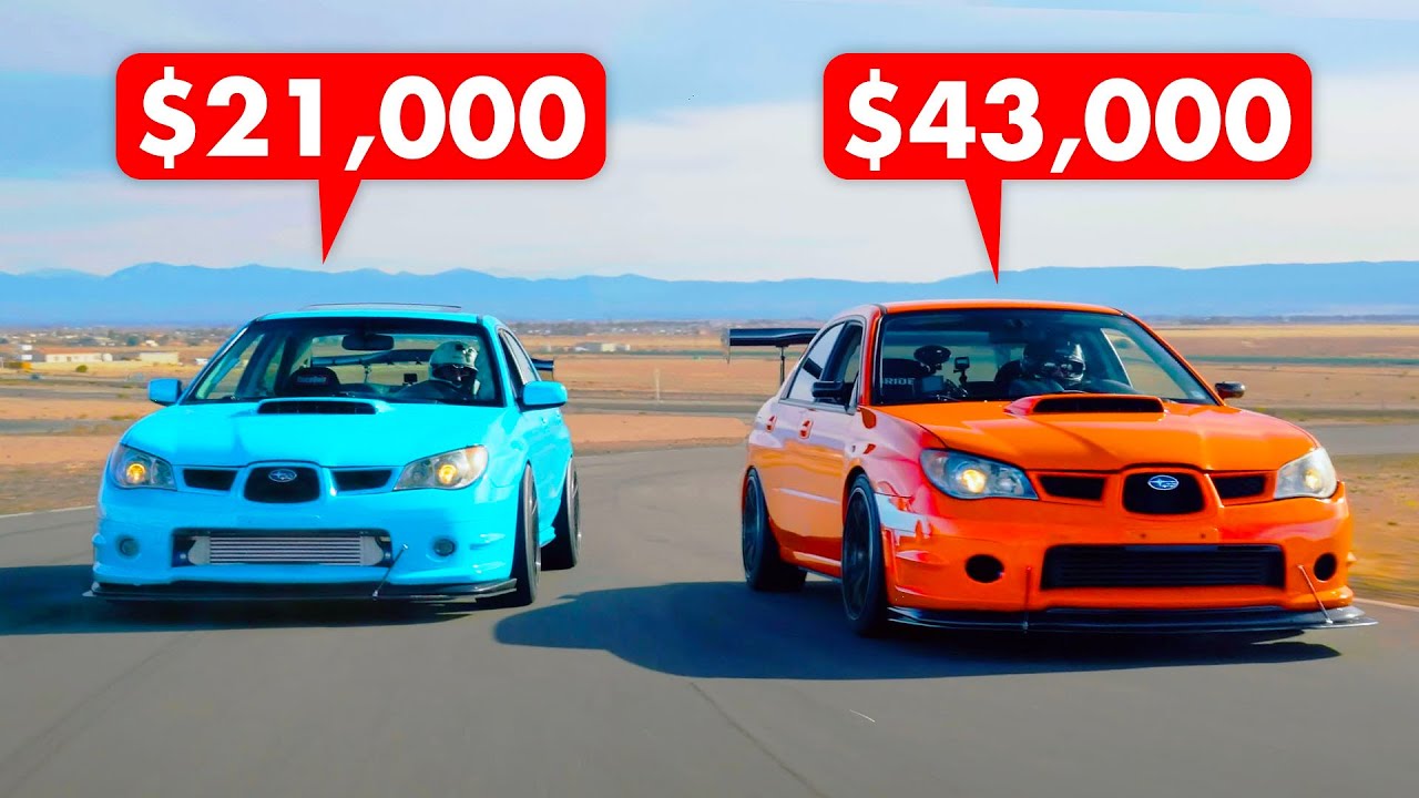 Subaru WRX Track Upgrade Guide: $21k vs $43k Build Results