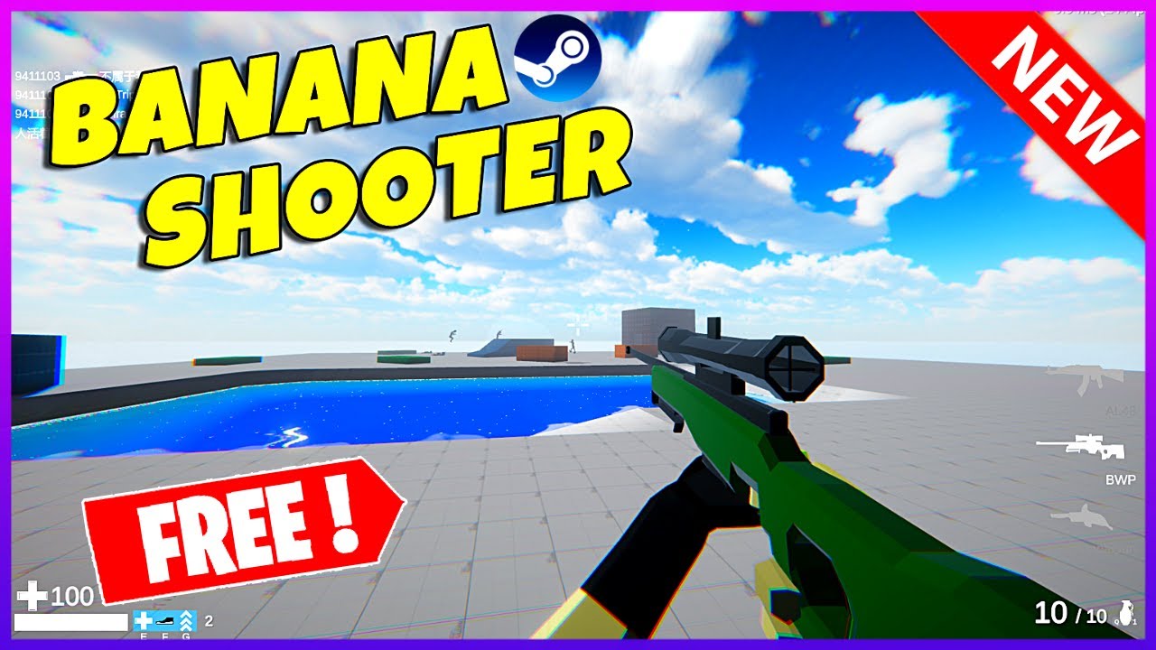 Banana Shooter: Free Casual FPS for Low-End PCs