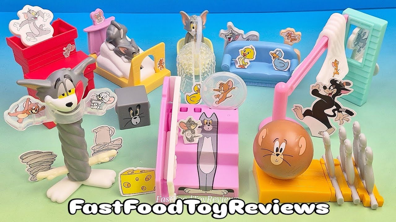 2023 Tom and Jerry McDonald's Toys Review: Collector's Guide