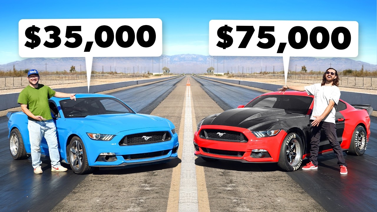 High vs Low Budget Mustang Drag Builds: Results Revealed