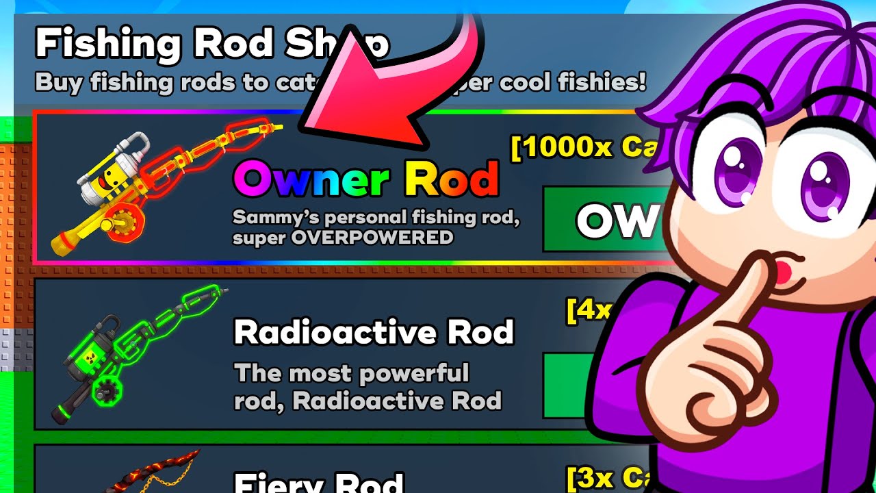 Ultimate Owner Only Fishing Rod Guide: Get 100x Fishing Luck