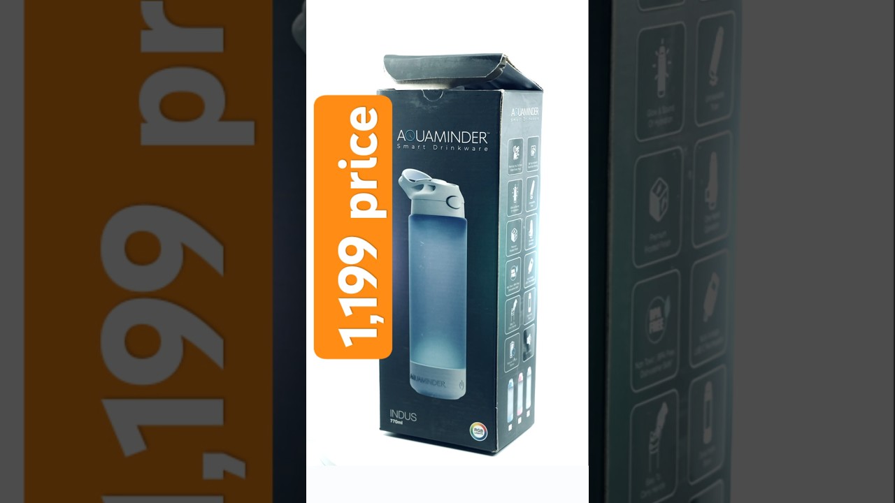 Aqua Minder Smart Bottle Review: Hydration Companion?