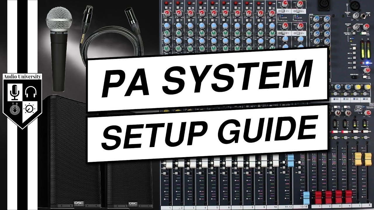 Live Sound Setup Guide: Avoid Common Mistakes