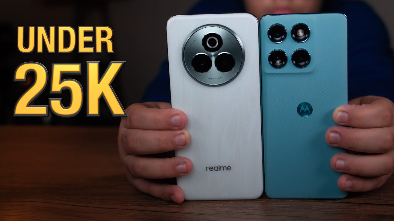 Motorola Edge 60 Fusion vs Realme P3 Pro: Best Under ₹25K?