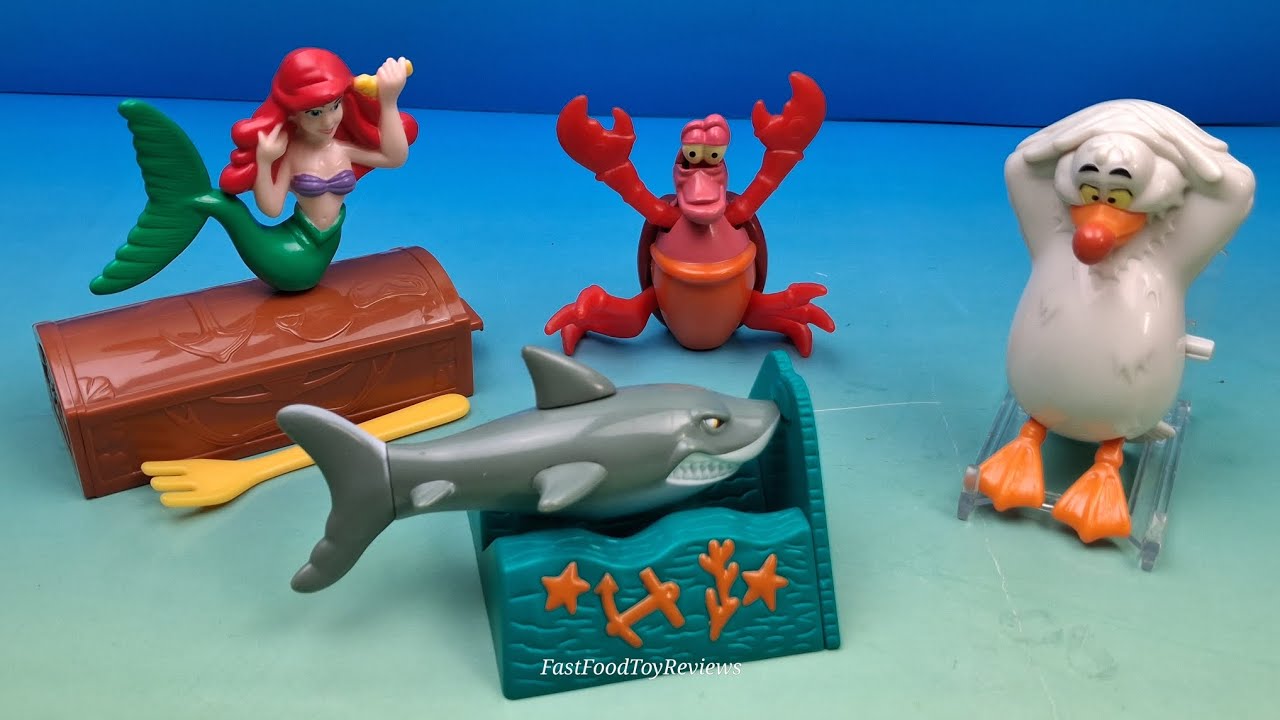 Rare 1998 McDonald's Little Mermaid Toys: Collector's Deep Dive