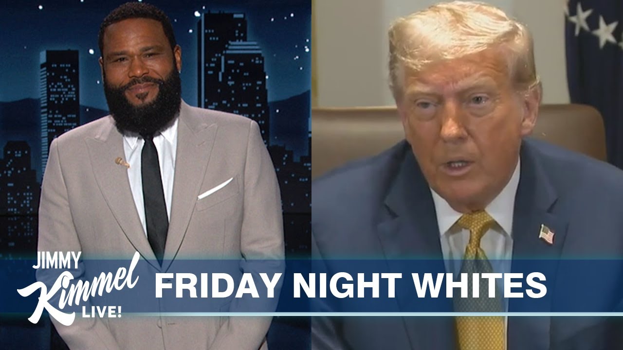 Anthony Anderson Jimmy Kimmel Monologue: Political Satire Highlights