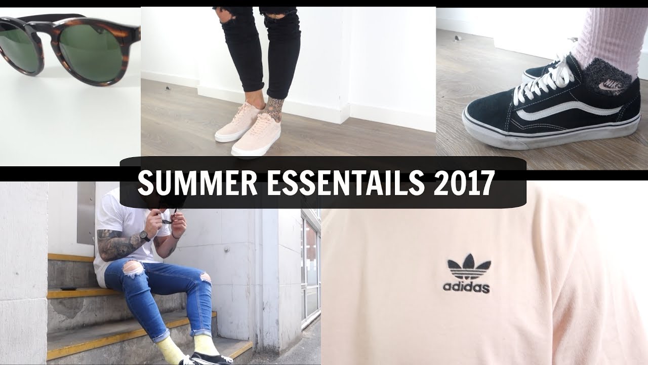6 Must-Have Summer Essentials for Guys (2017 Style Guide)