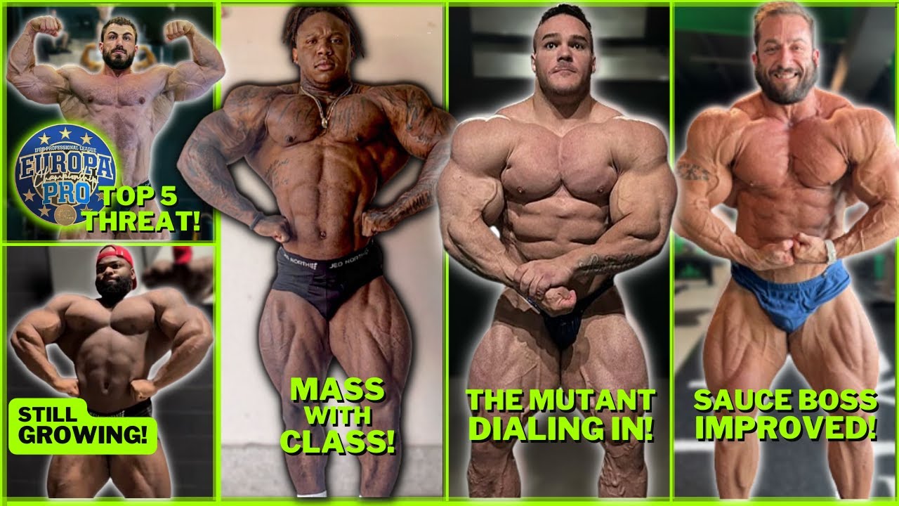 Top Bodybuilder Olympia Updates & Europa Pro Predictions