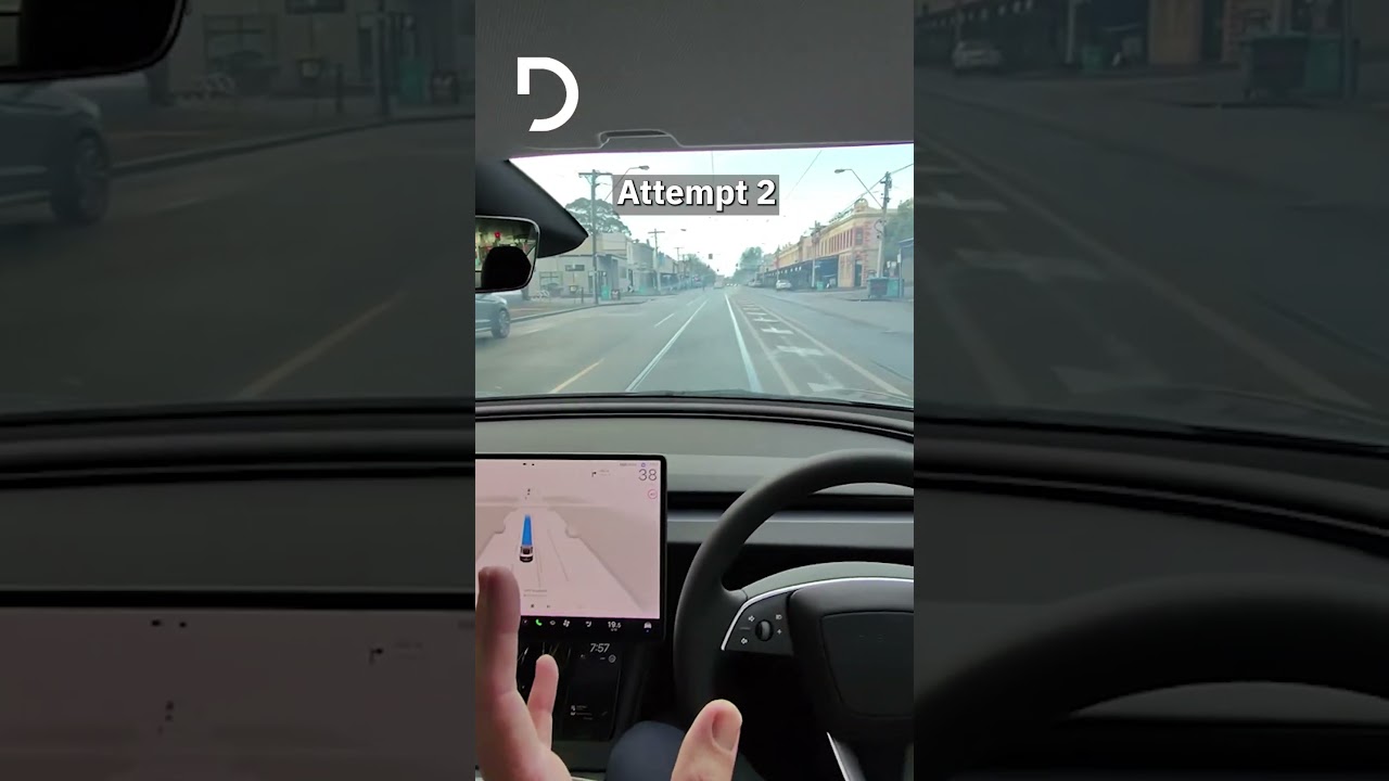 Tesla Self-Driving Hook Turn Test: Success or Fail?