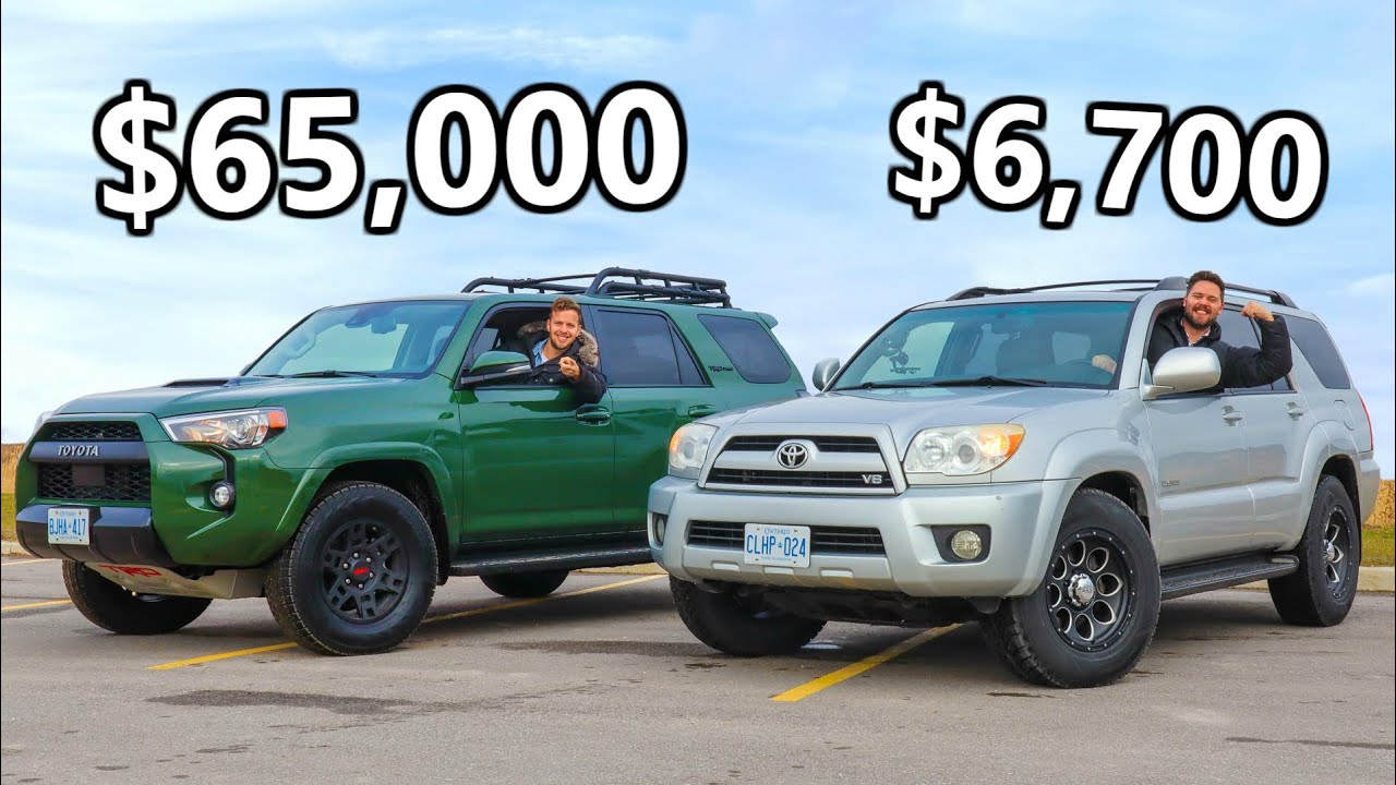Used V8 vs New TRD Pro: Ultimate 4Runner Value Comparison