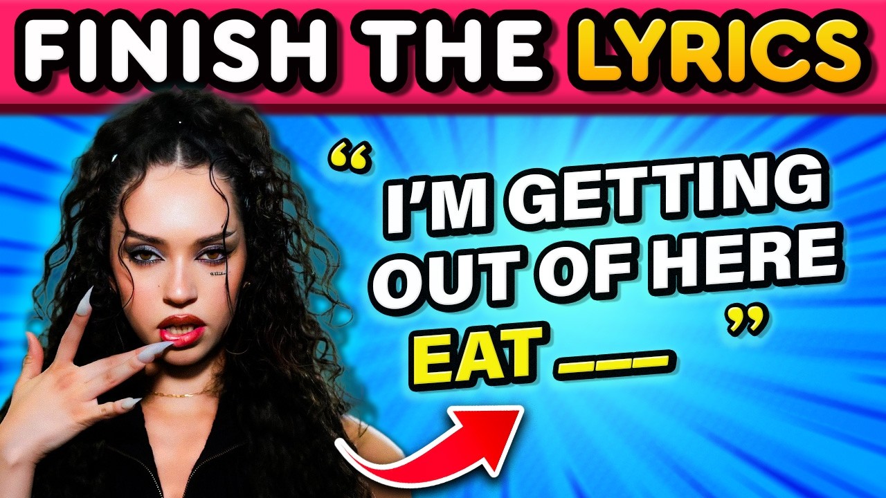 2020-2025 Hit Song Lyrics Quiz: Test Your Music Knowledge