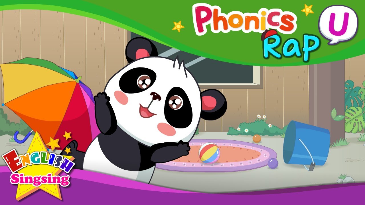 Fun Panda Phonics Song: Teach English Bath Time Vocabulary