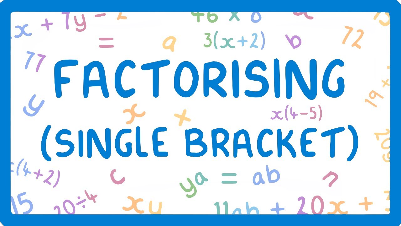 Master Single Bracket Factorization: Step-by-Step Guide