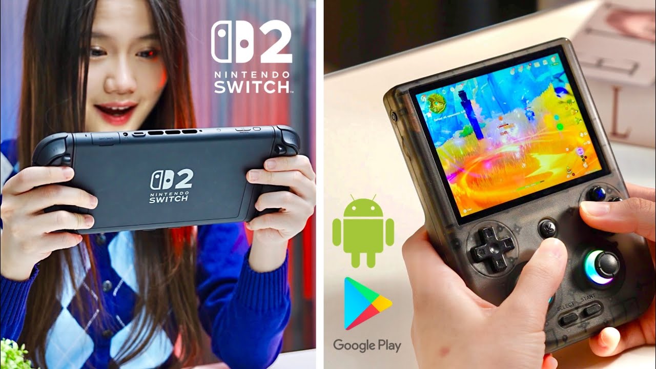 Nintendo Switch 2 vs. RG406V: Handheld Gaming Showdown
