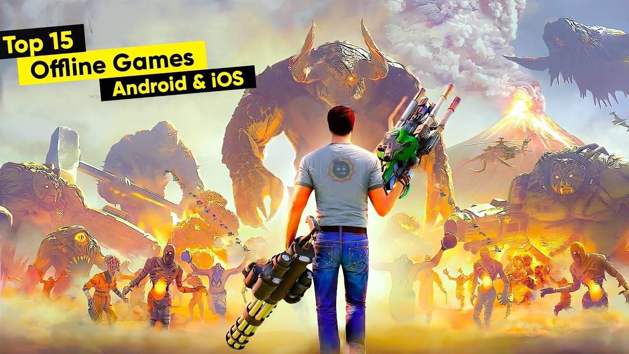 15 Best Offline Mobile Games for iOS & Android (No WiFi Needed)