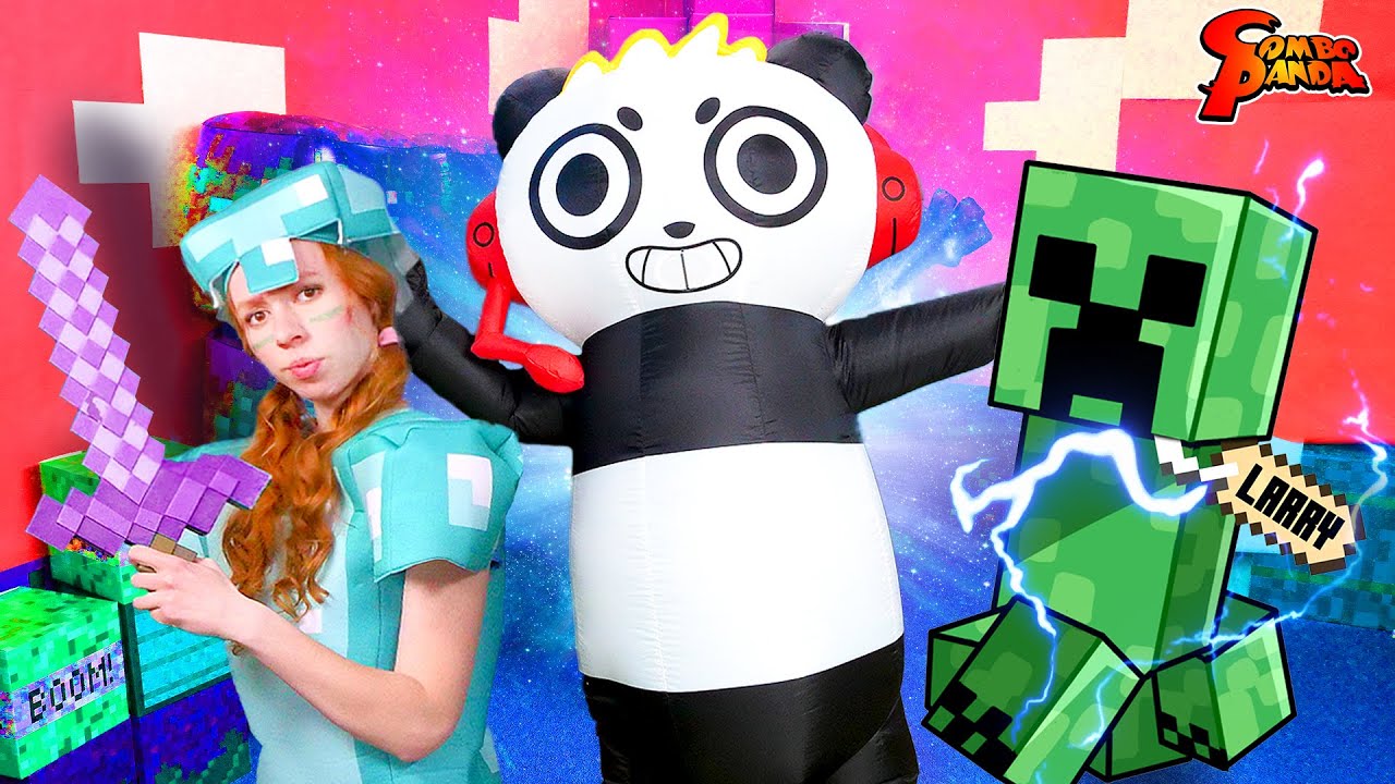 Minecraft Unboxing Gone Wild: Trapping Larry the Creeper