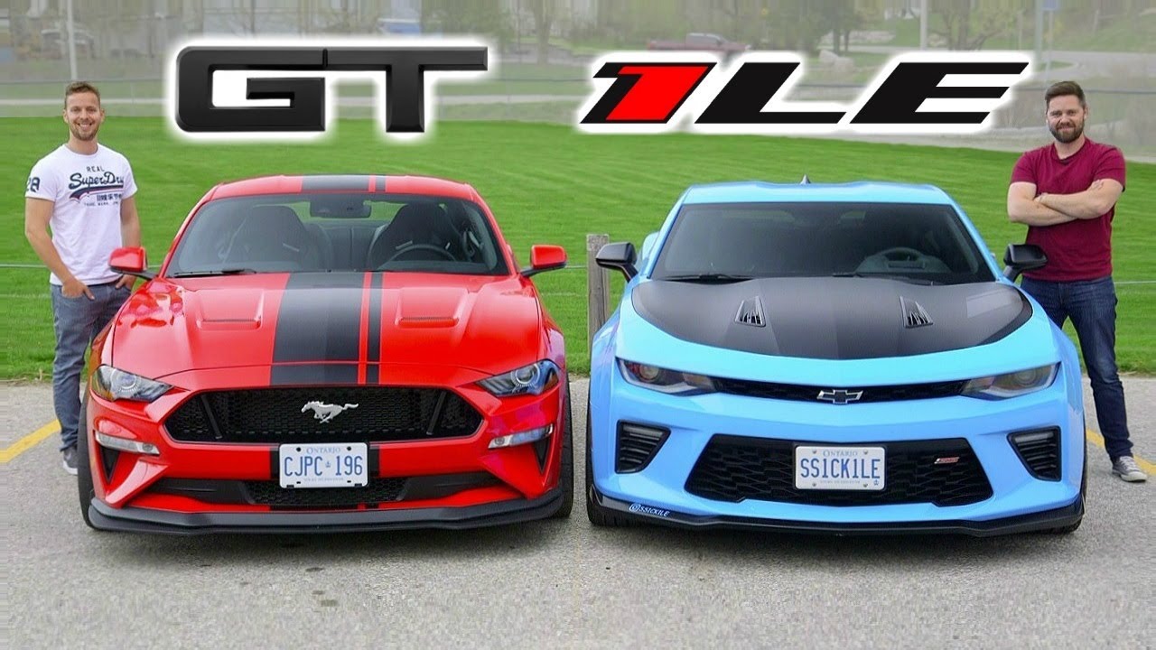 Camaro SS 1LE vs Mustang GT PP2: Ultimate Track Muscle Comparison