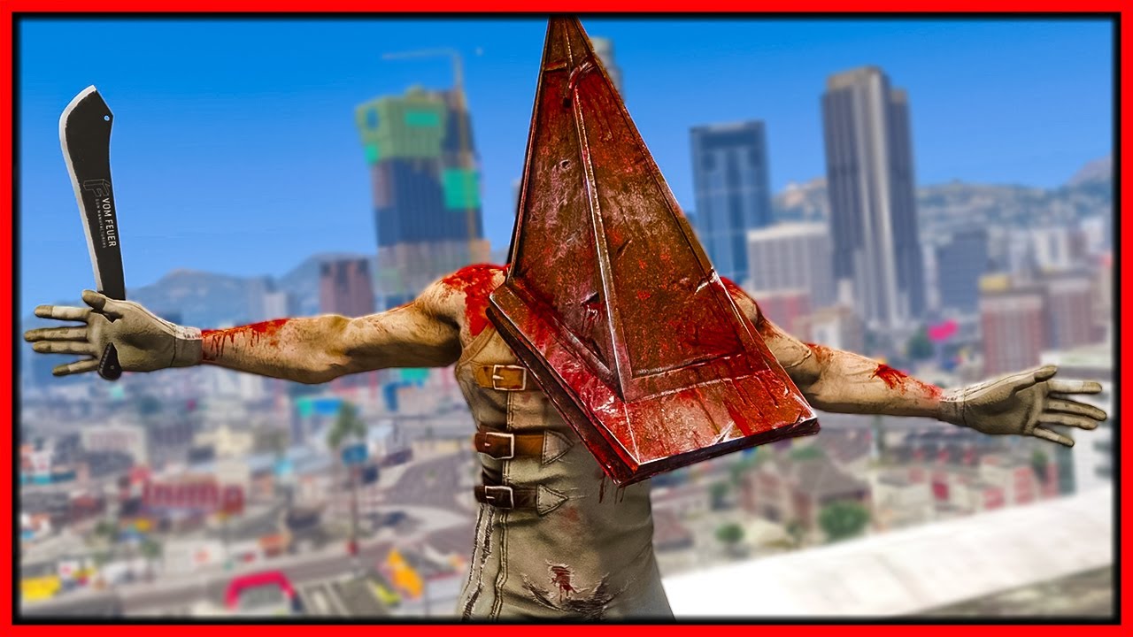 Silent Hill's Pyramid Head in GTA: Horror Gameplay Guide