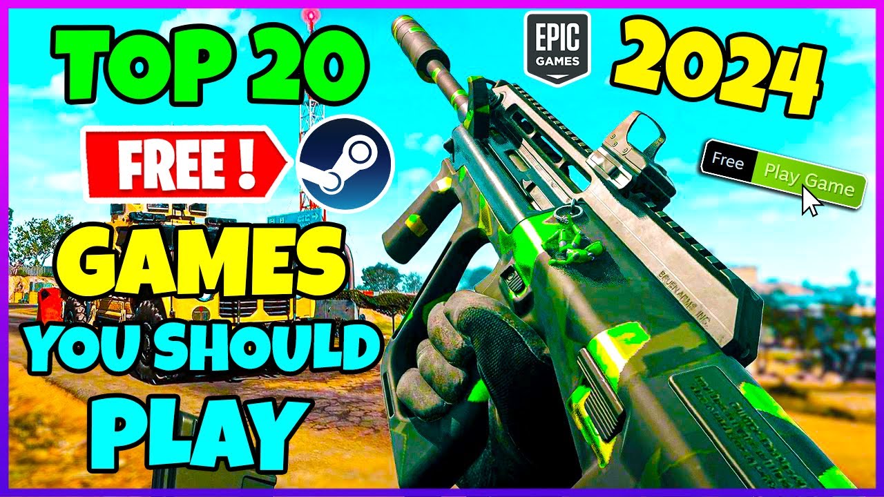 Top 20 Free PC Games 2024: New & Classic Picks