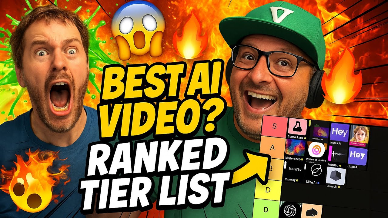 Top AI Video Generators Ranked: S-Tier to D-Tier (2024 Tested)