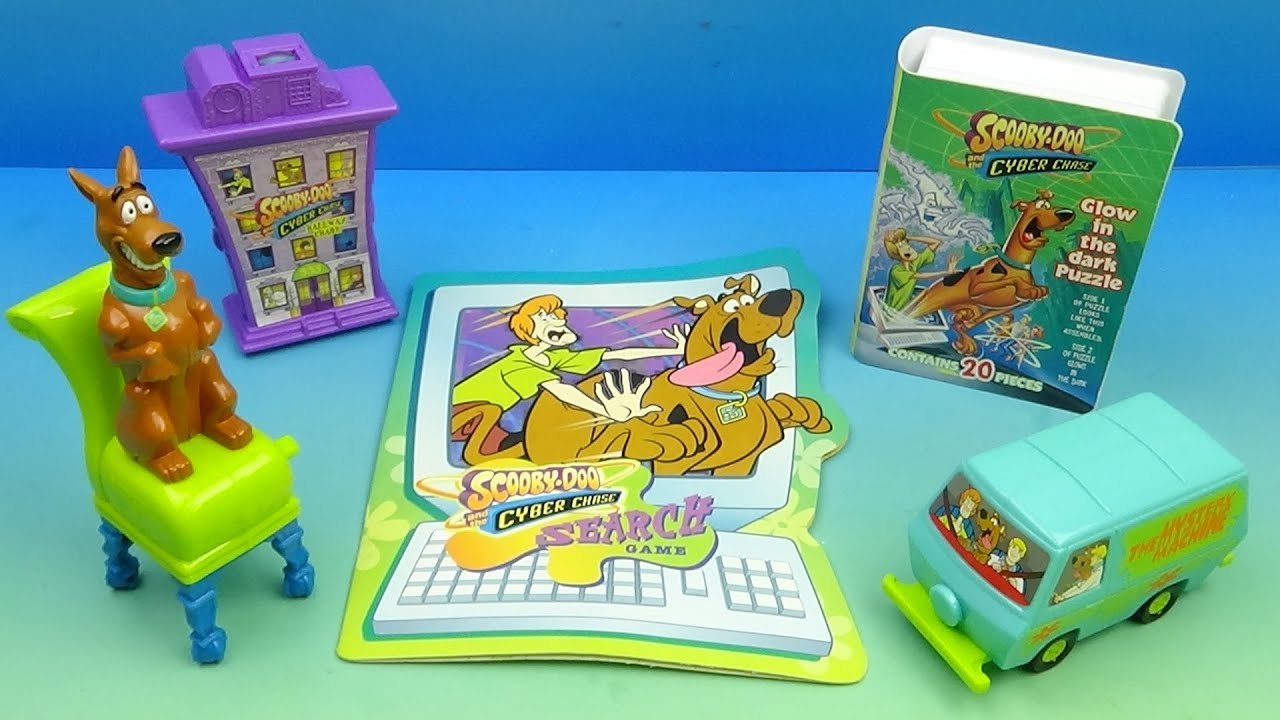 2001 Wendy's Scooby-Doo Cyber Chase Toys: Collector's Review & Guide
