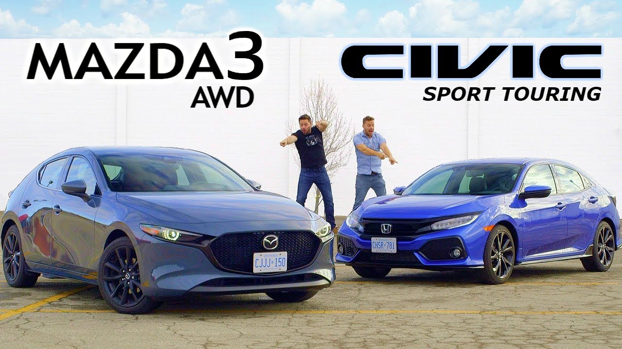 Mazda3 AWD vs Honda Civic Hatchback: Expert Comparison & Verdict