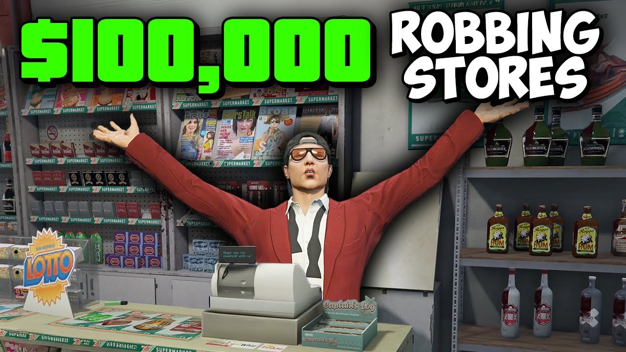 GTA Online Store Robbery Guide: $100k Challenge Results