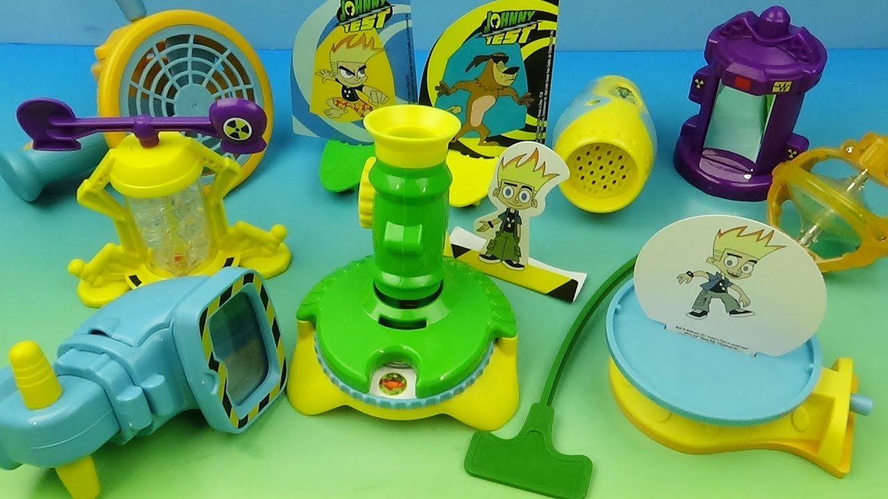 2011 Johnny Test McDonald's Toys: 8 Educational Collectibles Reviewed