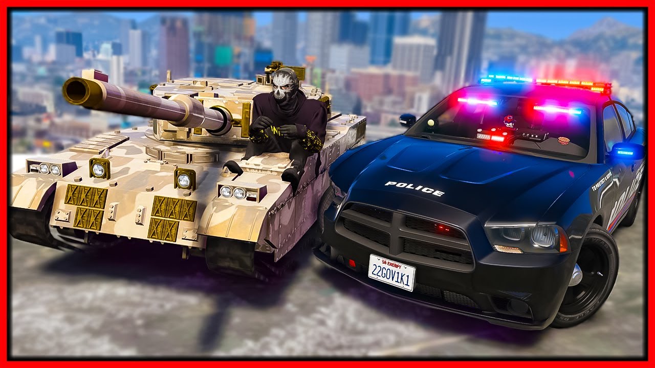 Mini Tank Mayhem: Dominate GTA 5 Heists With This Ridiculous Escape