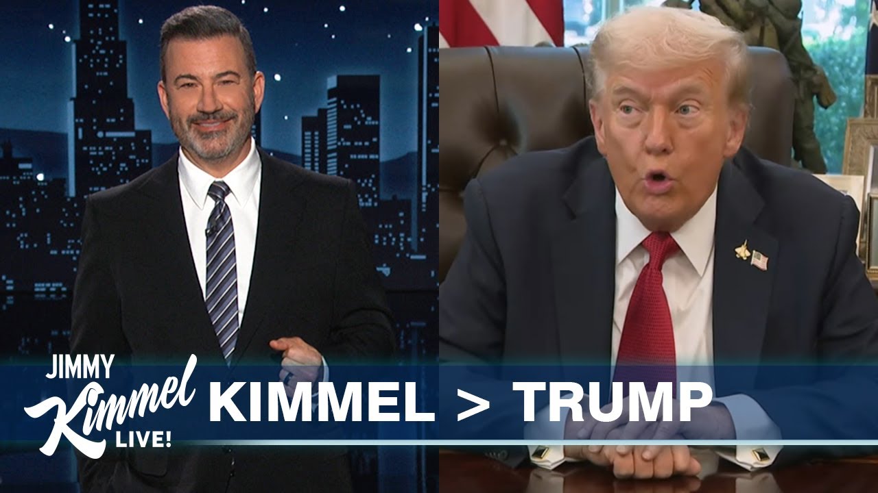 Jimmy Kimmel Tops Trump in Approval Poll: Satirical Insights