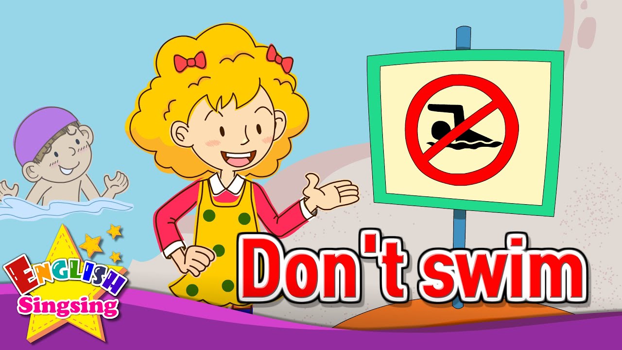 Teach Kids Safety Rules Through Song | No Swimming/Running Guide