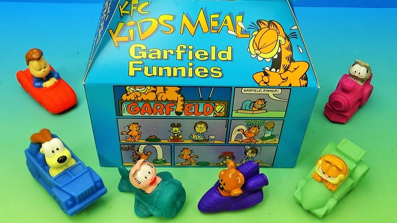 1996 KFC Garfield 500 Toy Set: Ultimate Collector's Guide