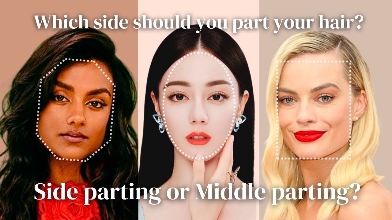 Middle vs Side Part: Find Your Perfect Hair Parting for Your Face Shape