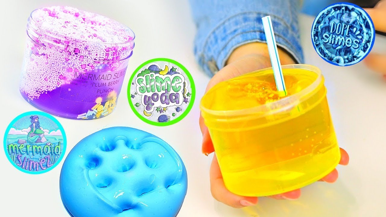 Best Slime Shops Reviewed: Dope, Mermaid & Slimy Yoda