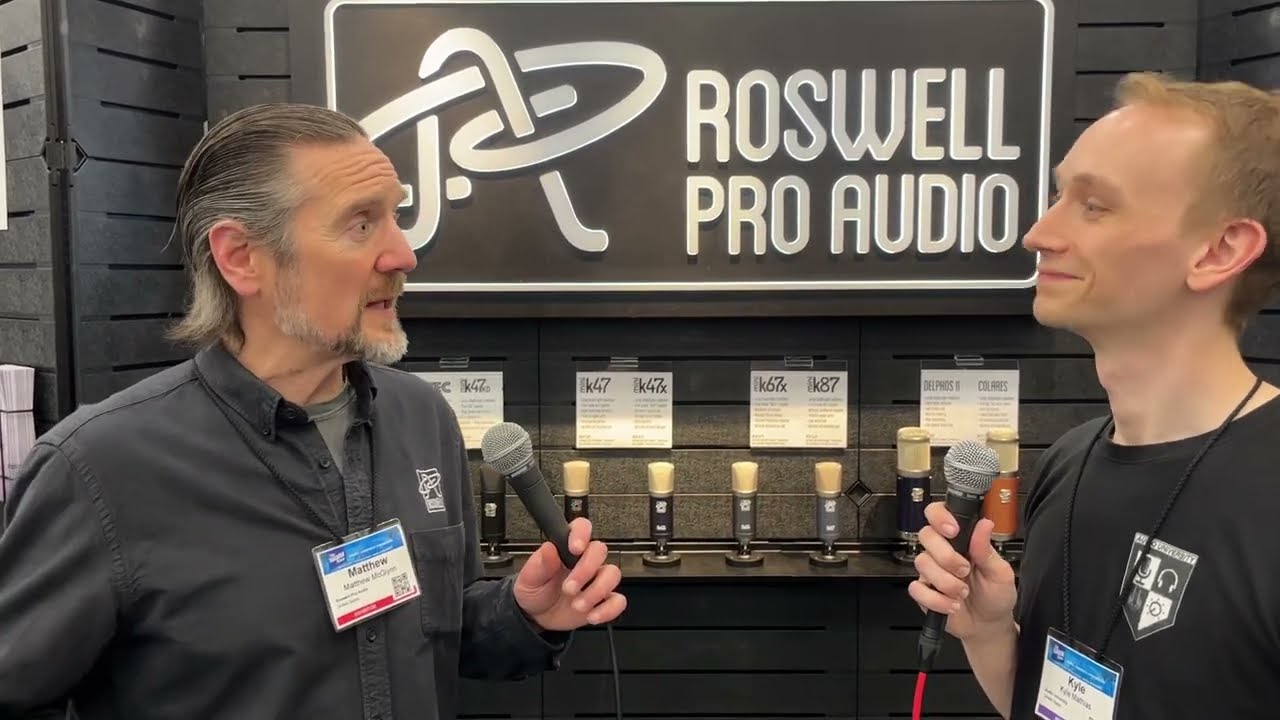 Roswell Mini K Mics: Choosing Your Sonic Paintbrush for Pro Recording