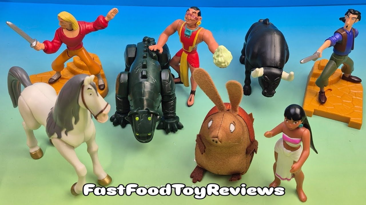 Burger King's Road to El Dorado Toys: 2000 Collectible Review