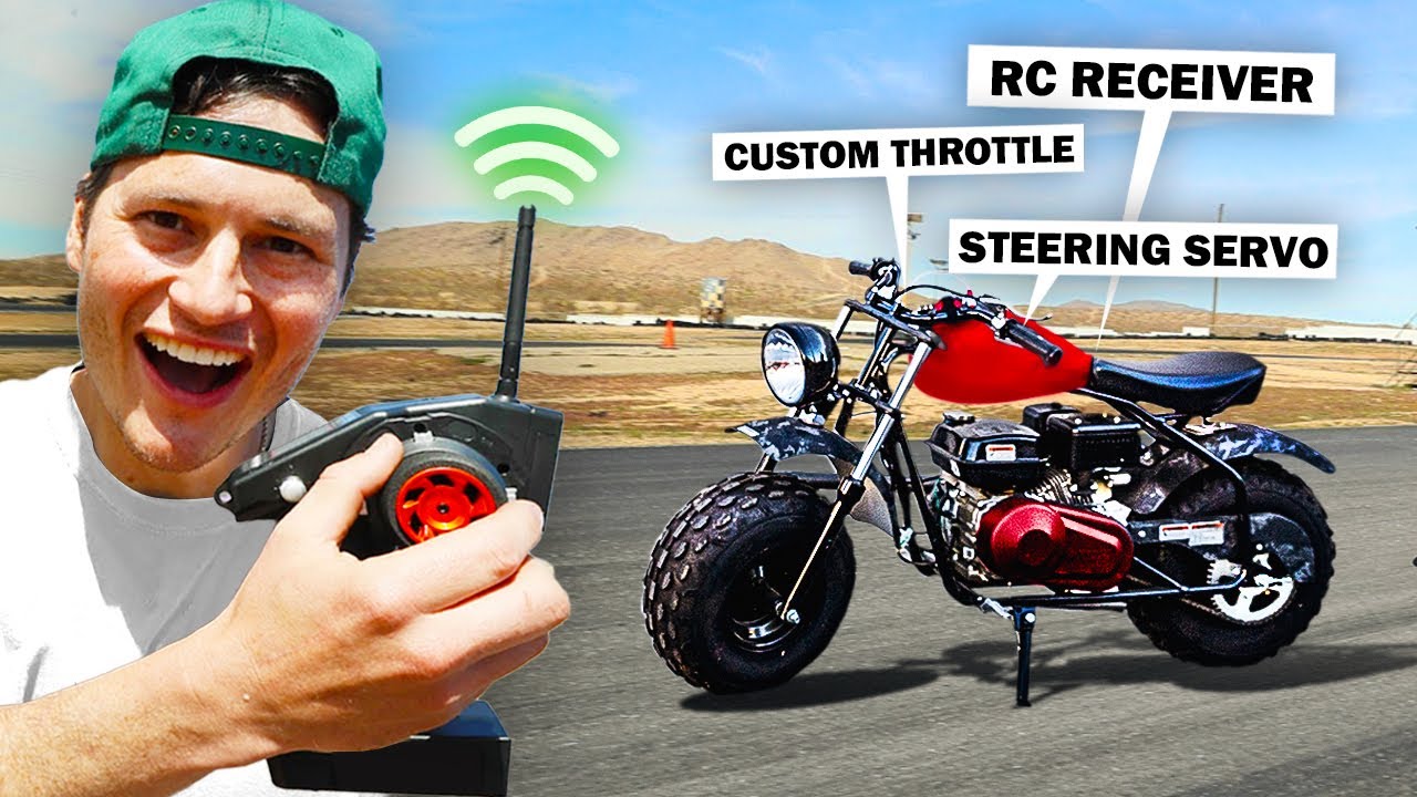 RC Motorcycle Crash Test Build: Remote-Controlled Mini Bike Guide
