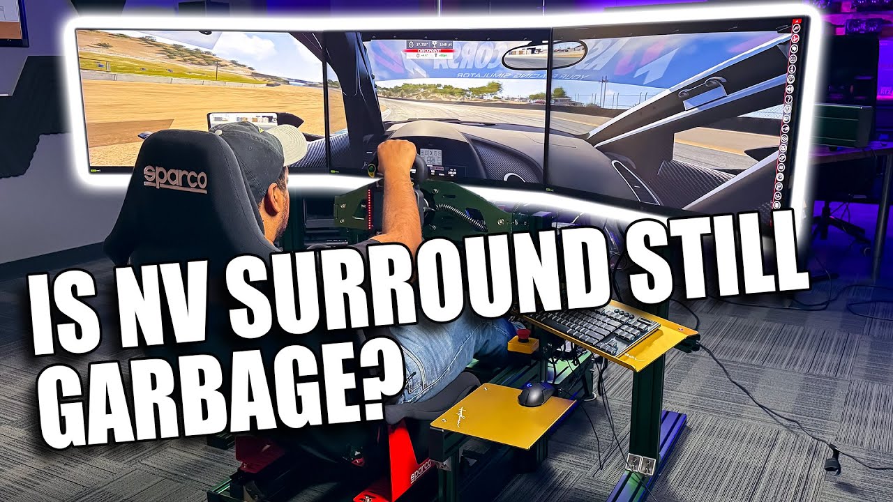 Triple Monitor Racing Sim Setup: Solutions for Mounting & Spacing Issues