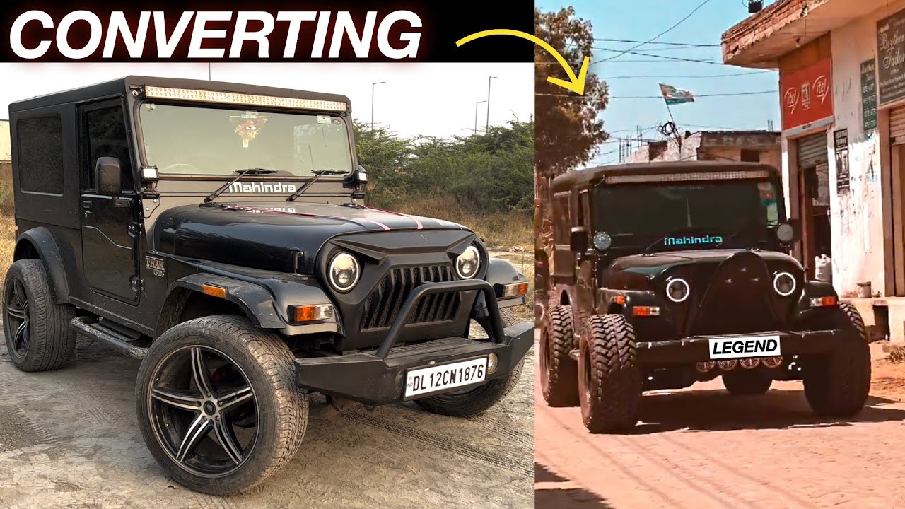 Sidhu Moosewala's Mahindra Thar Mod Guide: Tribute Build Breakdown