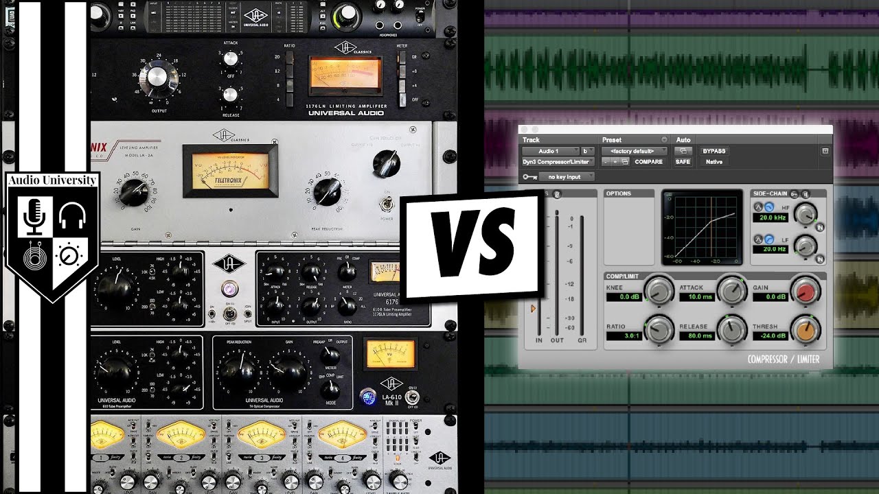 1176 vs LA2A Compressors: Analog vs Plugin Nuances Explained