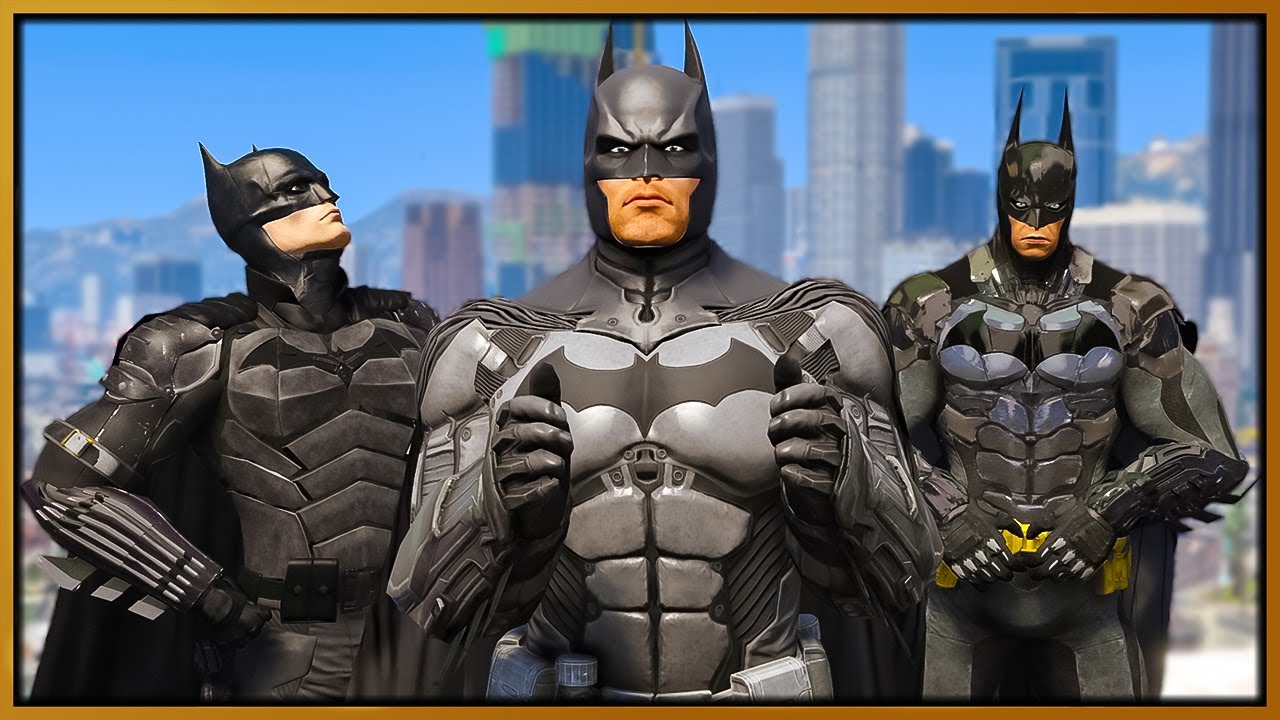 Batman GTA Chaos: 3 Players Roleplay Epic Bat Squad