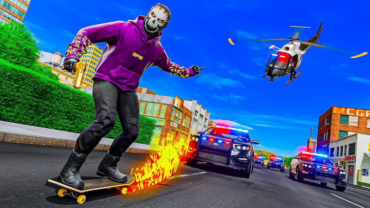 Master GTA V Skateboard Escapes: Ultimate Police Evasion Guide