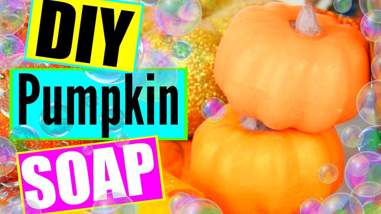 DIY Pumpkin Soap: Easy Fall Craft with Real Pumpkin Mold