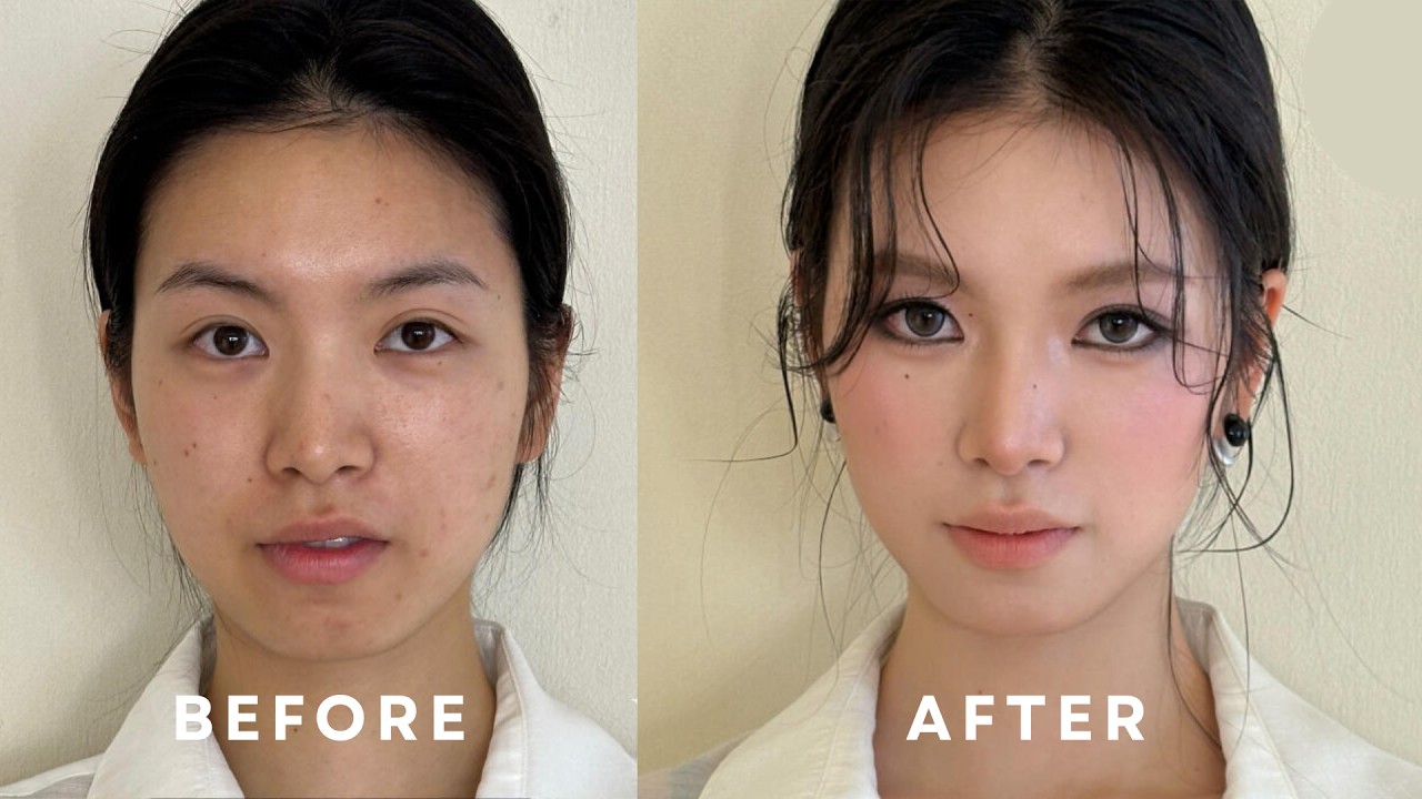 Soft Romantic Smokey Eye Tutorial: K-Beauty Inspired Look